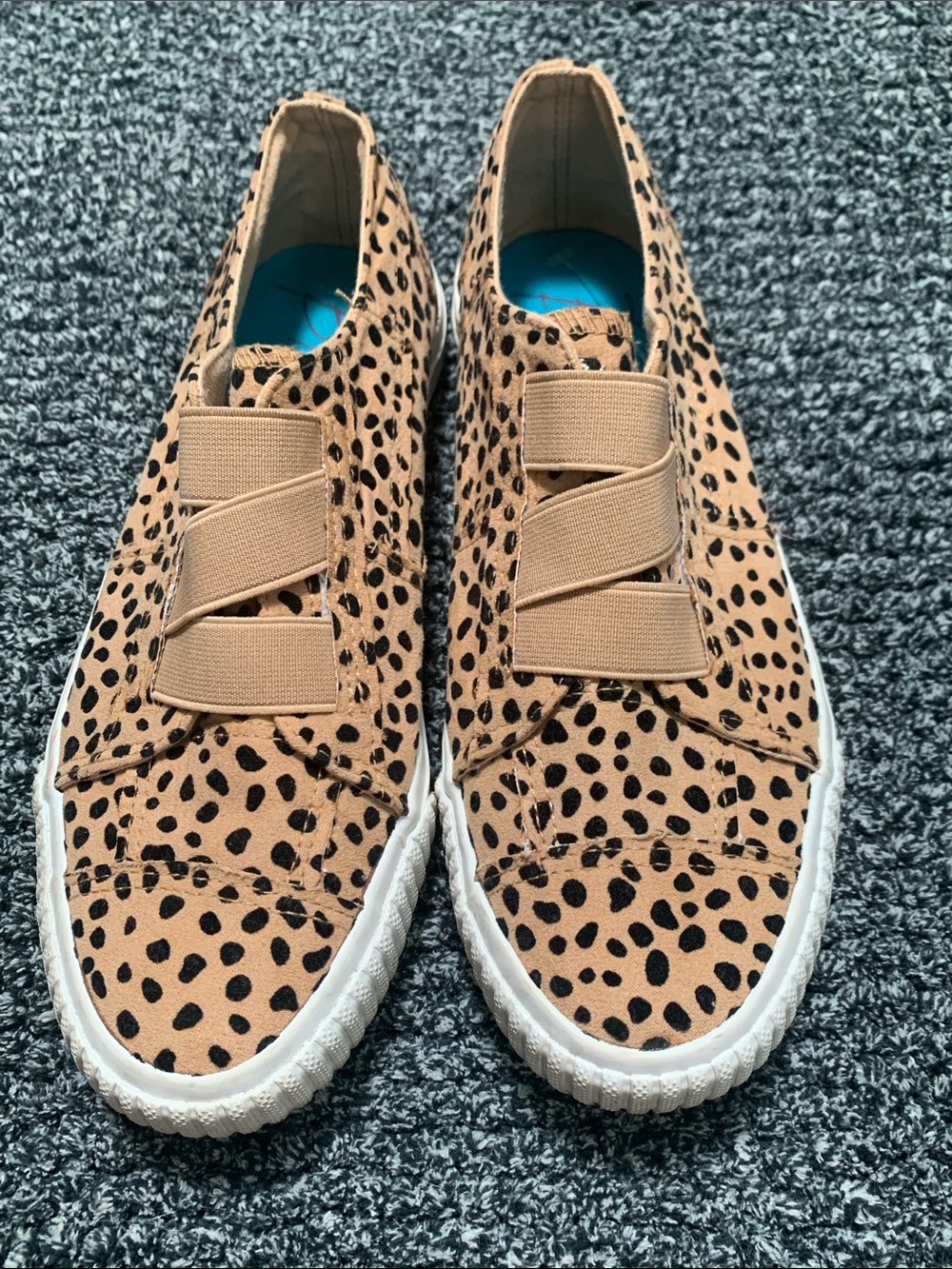 Blowfish Malibu Animal Print Canvas Shoes